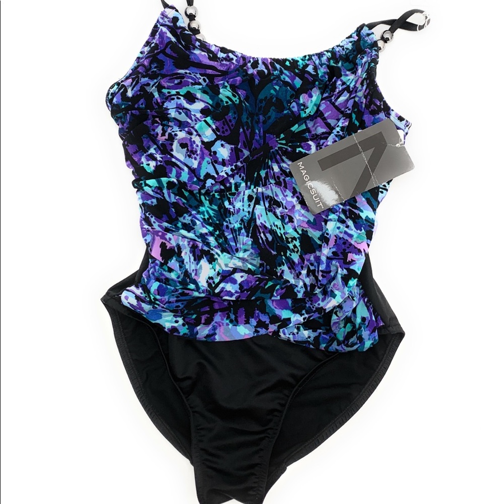 Magicsuit Slimming Underwire One-Piece Swimsuit - Picture 1 of 9